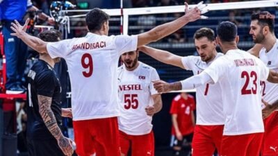 A Milli Erkek Voleybol Takımı, Filipinler'in başkenti Malina'da karşılatığı Kanada'yı