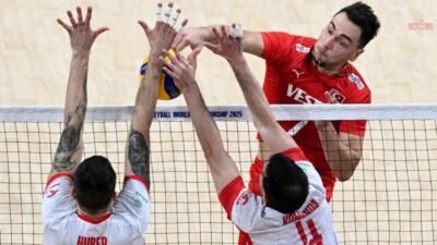 A Milli Erkek Voleybol Takımı, Dünya Voleybol Şampiyonası'nda çeyrek final