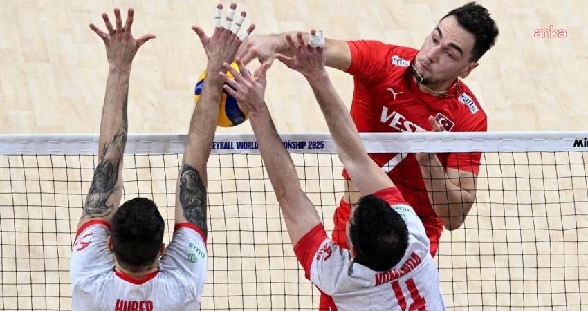 A Milli Erkek Voleybol Takımı, Dünya Voleybol Şampiyonası'nda çeyrek final
