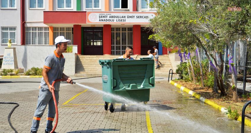 Alanya Belediyesi, 2025-2026 eğitim öğretim yılı öncesi ilçe genelindeki okullarda