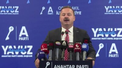 Anahtar Parti Genel Başkanı Yavuz Ağıralioğlu, basit usul, gerçek usul vergisi