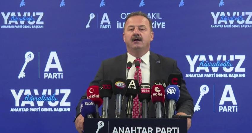 Anahtar Parti Genel Başkanı Yavuz Ağıralioğlu, basit usul, gerçek usul vergisi