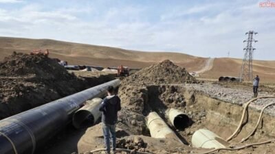 Ankara Büyükşehir Belediyesi'nden yapılan açıklamada, Kesikköprü hattındaki boru patlaması nedeniyle yüksek