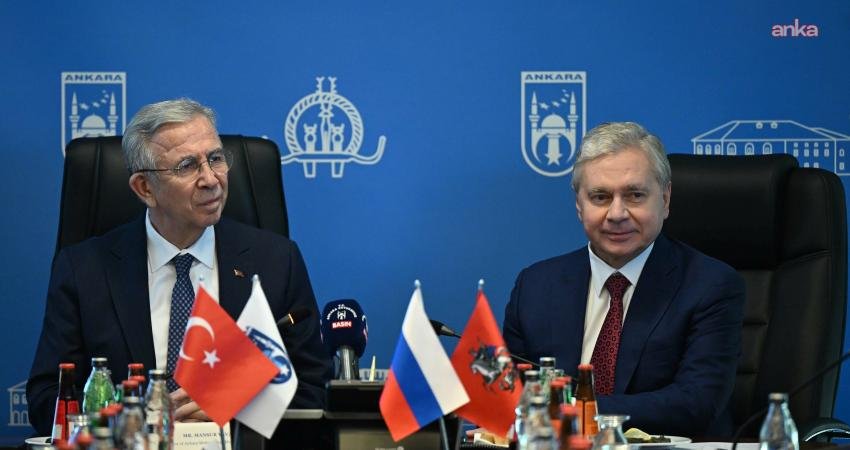 Ankara Büyükşehir Belediye Başkanı Mansur Yavaş, Moskova ile 2026-2029 yılları