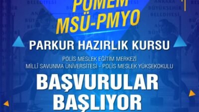 Ankara Büyükşehir Belediyesi'nin POMEM, PMYO ve MSÜ sınavlarına hazırlanan adaylar