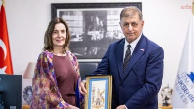 İzmir Büyükşehir Belediye Başkanı Cemil Tugay, Arjantin’in İstanbul Başkonsolosu Beatriz