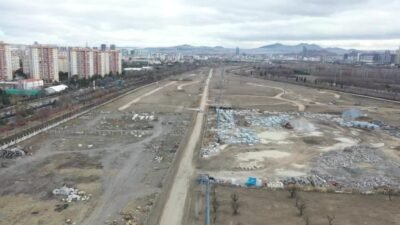 Ankara Büyükşehir Belediyesi (ABB) tarafından 940 bin metrekarelik alanda yapılan