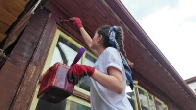 Avrupa Miras Gönüllüleri, Türkiye’deki ilk projelerini Bolu’nun Mudurnu ilçesinde başlattı.