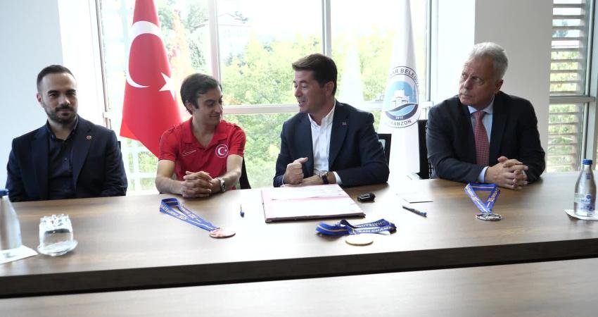 Ortahisar Belediyespor Kulübü, Avrupa şampiyonu milli atıcı Buğra Selimzade’yi kadrosuna