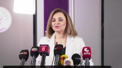 DEM Parti Sözcüsü Ayşegül Doğan, CHP İstanbul İl Başkanlığı'na mahkeme