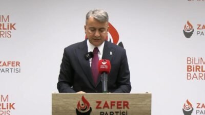 Zafer Partisi Sözcüsü Azmi Karamahmutoğlu, "Zafer Partisi olarak Cumhuriyet Halk