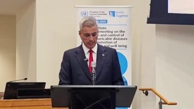 Sağlık Bakanı Kemal Memişoğlu, 80. BM Genel Kurulu’nda yaptığı konuşmada,