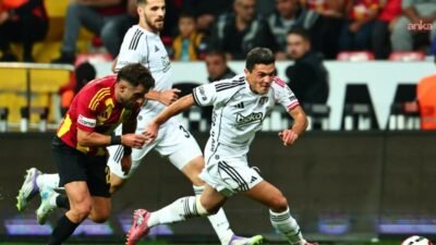 Süper Lig'in 1. hafta erteleme maçında Kayserispor'a konuk olan Beşiktaş