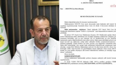 Bolu Belediye Başkanı Tanju Özcan, hakkında "nefret ve ayrımcılık" suçundan