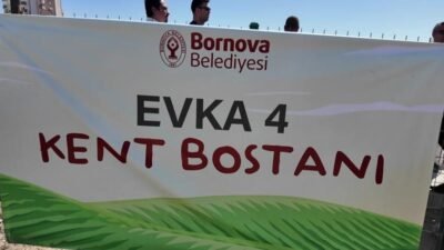 Bornova Belediyesi’nin “Kent Bostanları” projesi büyümeye devam ediyor. Pınarbaşı ve