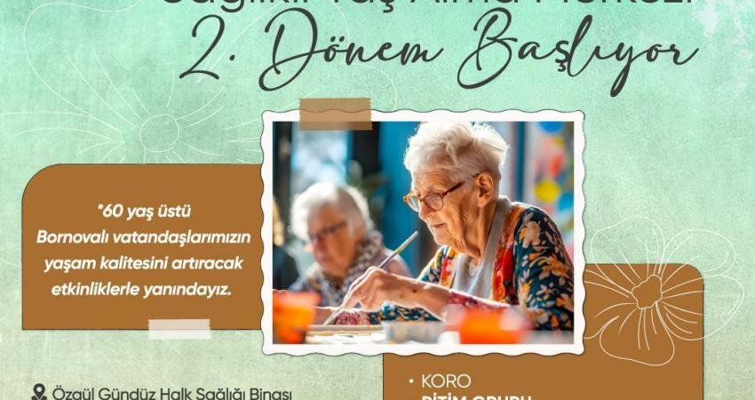 Bornova Belediyesi, 60 yaş üstü vatandaşların yaşam kalitesini artırmak amacıyla
