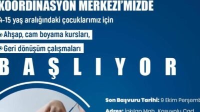 Buca Belediyesi, 4-15 yaş aralığındaki özel gereksinimli çocuklar için ahşap,