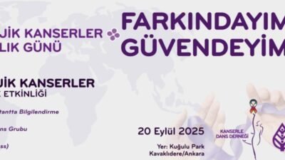 Çankaya Belediyesi 20 Eylül Dünya Jinekolojik Kanserler Farkındalık Günü için anlamlı