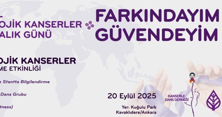 Çankaya Belediyesi 20 Eylül Dünya Jinekolojik Kanserler Farkındalık Günü için anlamlı