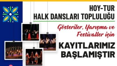 Çankaya Belediyesi Halk Dansları Topluluğu HOY-TUR, 2025-2026 sezonu başvurularını almaya