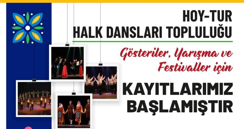 Çankaya Belediyesi Halk Dansları Topluluğu HOY-TUR’un, yeni sezon başvuruları başladı Çankaya Belediyesi Halk Dansları Topluluğu HOY-TUR, 2025-2026 sezonu başvurularını almaya