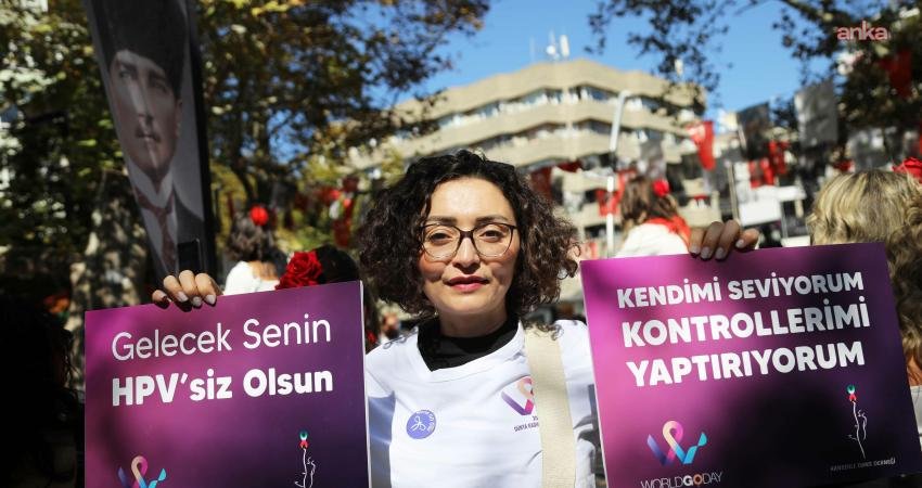 Çankaya Belediyesi’nden Kuğulu Park’ta jinekolojik kanserlere dikkati çeken etkinlik Çankaya Belediyesi, 20 Eylül Dünya Jinekolojik Kanserler Farkındalık Günü'nde, Kanserle