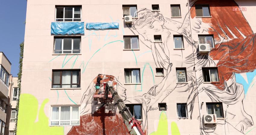 Çankaya Belediyesi’nin geleneksel hale getirdiği “Mural (Duvar Resimleri) Festivali” bu