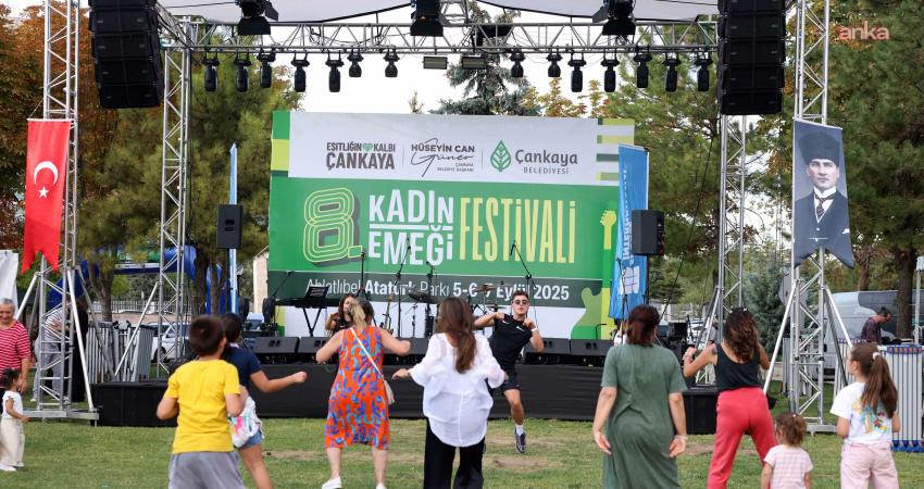 Çankaya Belediyesi, bu yıl sekizincisini düzenlediği Kadın Emeği Festivali Ankaralılarla