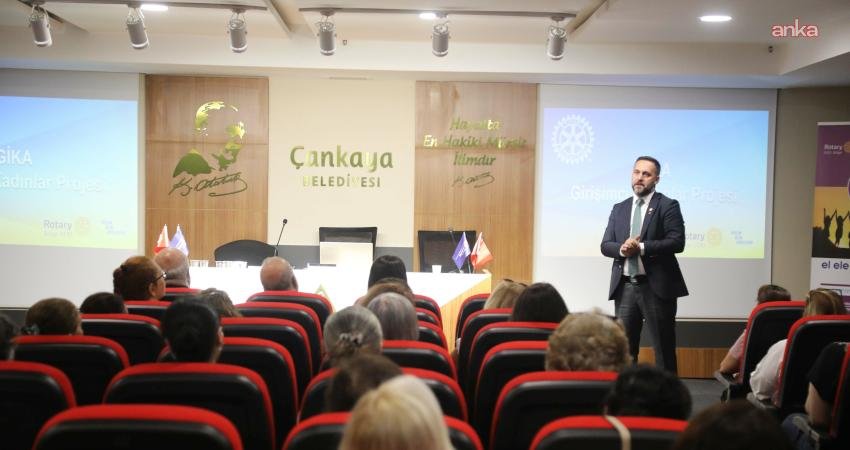 Çankaya Belediyesi ile Rotary 2430. Bölge Federasyonu iş birliğinde yürütülen