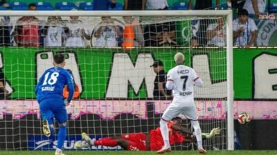 Trendyol Süper Lig'in 5. haftasının kapanış maçında Çaykur Rizespor, Gençlerbirliği'ni