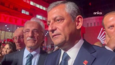 CHP Genel Başkanı Özgür Özel, partisinin İstanbul İl Yönetimi'nin mahkeme