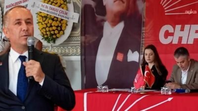 CHP Bergama İlçe Başkanlığı Kongresinde, mevcut başkan İsmail Durmaz, tek