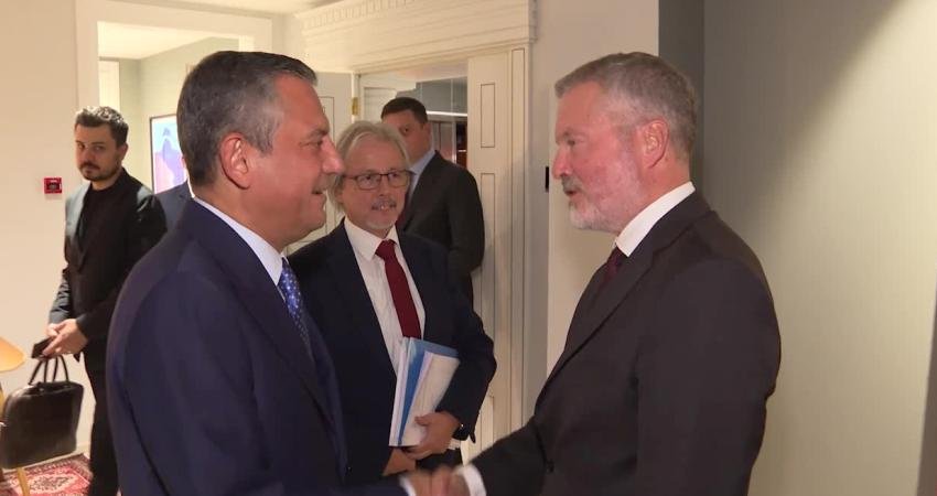 CHP Genel Başkanı Özgür Özel, İskandinav ve Baltık ülkeleri büyükelçileriyle