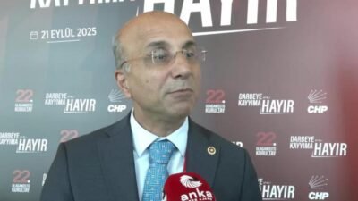 CHP Kayseri Milletvekili Aşkın Genç,"Kayyuma ve darbeye hayır. Bizler asla
