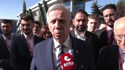 Ankara Büyükşehir Belediye Başkanı Mansur Yavaş, CHP'nin 22'nci Olağanüstü Kurultayı'na