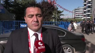 CHP Genel Başkan Yardımcısı Ulaş Karasu, CHP'nin 22'nci  Olağanüstü Kurultaya'nı