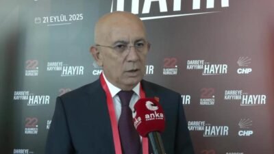 CHP Ankara İl Başkanı Ümit Erkol, CHP'nin 22'nci Olağanüstü Kurultayı'na