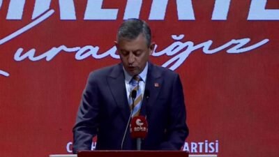 CHP Genel Başkanı Özgür Özel, partisinin Program Çalıştayı'nın açılış konuşmasında,