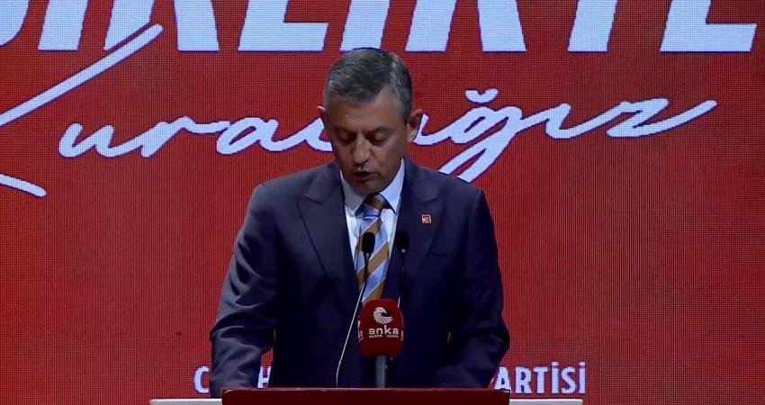 CHP Genel Başkanı Özgür Özel, partisinin Program Çalıştayı'nın açılış konuşmasında,
