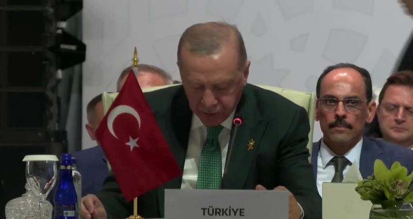 Cumhurbaşkanı Recep Tayyip Erdoğan, Katar’ın başkenti Doha’da düzenlenen İslam İşbirliği