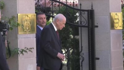 Cumhurbaşkanı Recep Tayyip Erdoğan, MHP Genel Başkanı Devlet Bahçeli ile