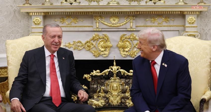 Cumhurbaşkanı Recep Tayyip Erdoğan, ABD Başkanı Donald Trump'la görüşmesinde dair,