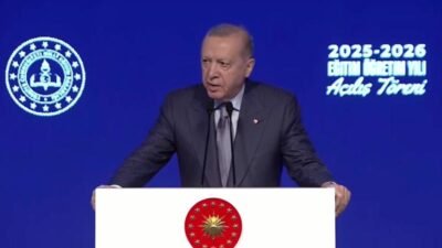 Cumhurbaşkanı Recep Tayyip Erdoğan, yeni eğitim öğretim yılındaki faaliyetlerin iki