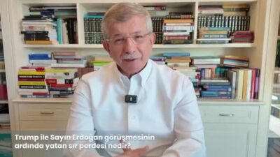 Gelecek Partisi Genel Başkanı Ahmet Davutoğlu, Cumhurbaşkanı Recep Tayyip Erdoğan’ın