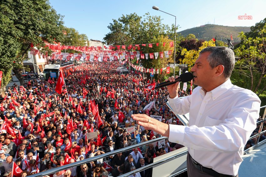 CHP Genel Başkanı Özgür Özel, Afyonkarahisar'da düzenlenen "Millet İradesine Sahip