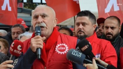 DİSK Ege Bölge Temsilci Memiş Sarı, 13 yıldır yürüttüğü görevinden