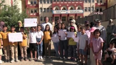 Diyarbakır’da bu yıl ikili eğitime geçen Mehmet Akif İnan İlkokulu’nun