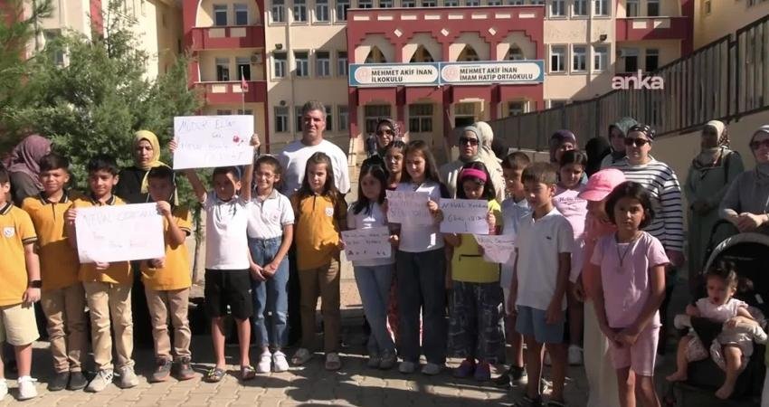 Diyarbakır’da bu yıl ikili eğitime geçen Mehmet Akif İnan İlkokulu’nun