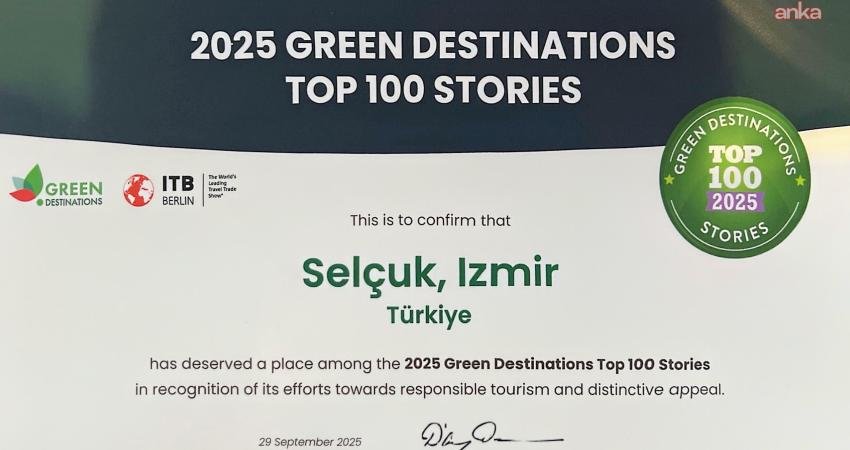 Efes Tarlası Yaşam Köyü Fransa’da ödüle layık görüldü Efes Tarlası Yaşam Köyü, dünya çapında sürdürülebilir turizmin en prestijli