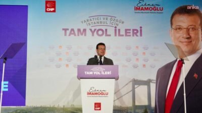 CHP’nin tutuklu Cumhurbaşkanı adayı Ekrem İmamoğlu,”Bu ülkenin yüzde 80’i yargıya